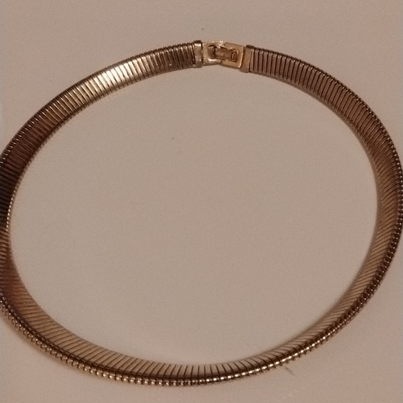 Monet Gold-Toned Ribbed Necklace - Picture 3 of 4